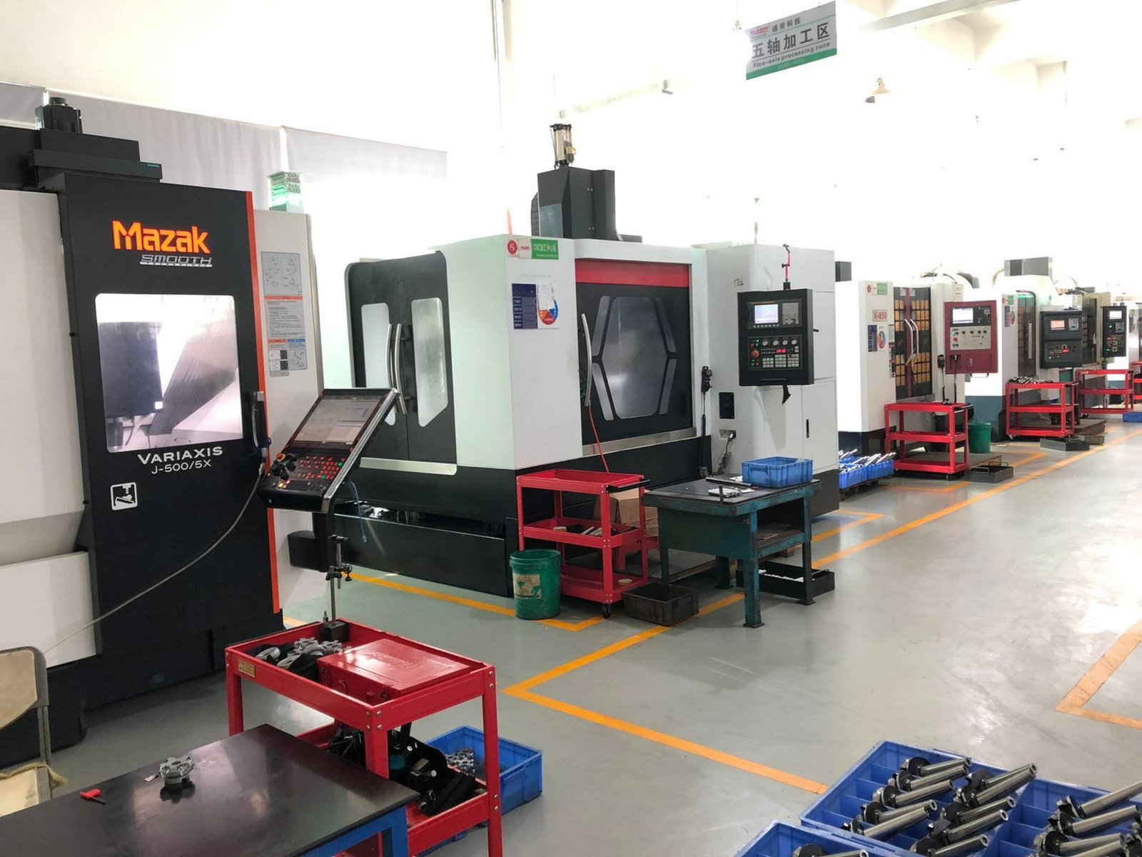 PrecisionEdge CNC manufacturing floor in Dongguan